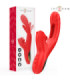 INTENSE - JESSICA VIBRADOR MULTIFUNCIÓN ESTIMULACIÓN CLÍTORIS 24.8 CM ROJO