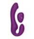 XOCOON - STRAPLESS STRAP-ON VIBRADOR 2 EN 1 CON CONTROL REMOTO MORADO