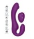 XOCOON - STRAPLESS STRAP-ON VIBRADOR 2 EN 1 CON CONTROL REMOTO MORADO