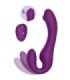 XOCOON - STRAPLESS STRAP-ON VIBRADOR 2 EN 1 CON CONTROL REMOTO MORADO