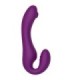 XOCOON - STRAPLESS STRAP-ON VIBRADOR 2 EN 1 CON CONTROL REMOTO MORADO