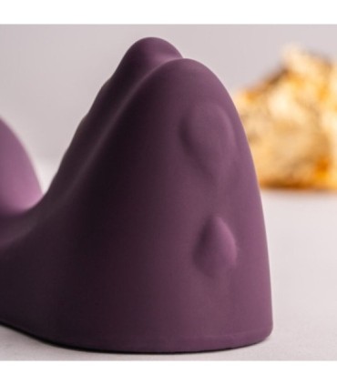 ROCKS- OFF - RUBY GLOW VIBRADOR SIT-ON MORADO