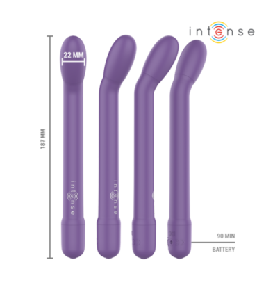 INTENSE - KARLIE ESTIMULADOR PUNTO-G RECARGABLE MORADO