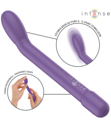 INTENSE - KARLIE ESTIMULADOR PUNTO-G RECARGABLE MORADO