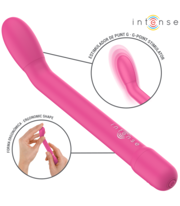 INTENSE - KARLIE ESTIMULADOR PUNTO-G RECARGABLE ROSA
