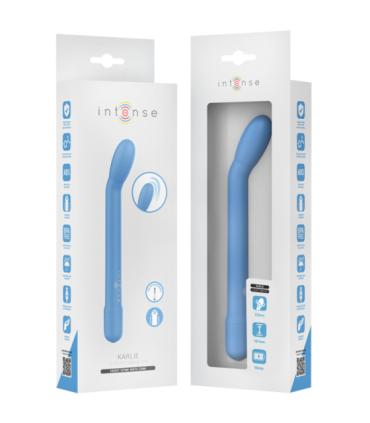 INTENSE - KARLIE ESTIMULADOR PUNTO-G RECARGABLE AZUL