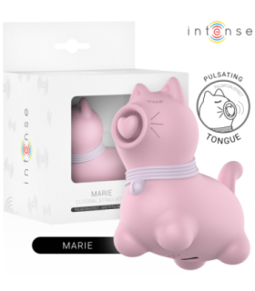 INTENSE - MARIE ESTIMULADOR CON LENGUA EFECTO PULSACIÓN ROSA