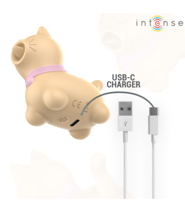 INTENSE - TOULOUSE ESTIMULADOR CON LENGUA ROTATIVA 360º AMARILLO