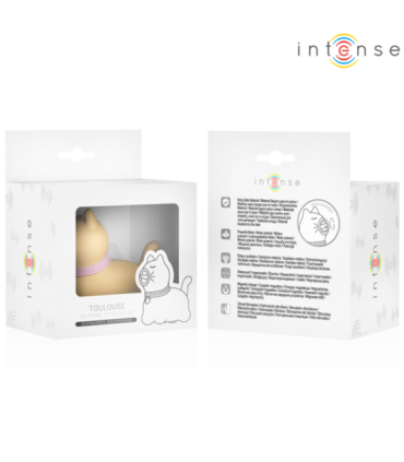 INTENSE - TOULOUSE ESTIMULADOR CON LENGUA ROTATIVA 360º AMARILLO