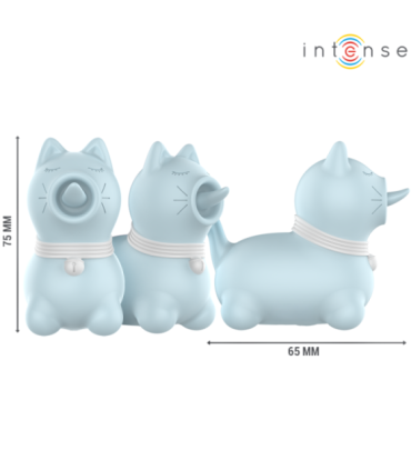 INTENSE - DUCHESS ESTIMULADOR CON LENGUA ROTATIVA 360º AZUL