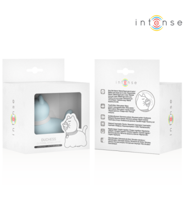 INTENSE - DUCHESS ESTIMULADOR CON LENGUA ROTATIVA 360º AZUL
