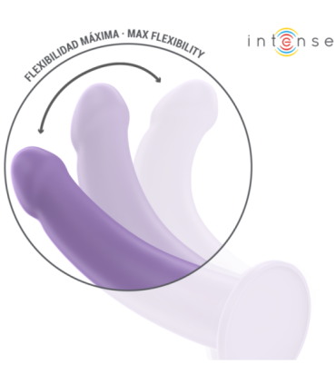 INTENSE - EDDIE VIBRADOR 17,5 CM 10 VIBRACIONES MORADO CONTROL REMOTO