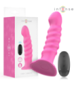 INTENSE - CINDY VIBRADOR TALLA L DISEÑO EN ESPIRAL 10 VIBRACIONES ROSA CONTROL REMOTO