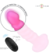 INTENSE - CINDY VIBRADOR TALLA L DISEÑO EN ESPIRAL 10 VIBRACIONES ROSA CONTROL REMOTO