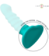 INTENSE - BUFFY VIBRADOR TALLA S DISEÑO EN ESPIRAL 10 VIBRACIONES AZUL CONTROL REMOTO