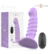 INTENSE - BRENDA VIBRADOR TALLA M DISEÑO EN ESPIRAL 10 VIBRACIONES MORADO CONTROL REMOTO