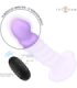INTENSE - BRENDA VIBRADOR TALLA M DISEÑO EN ESPIRAL 10 VIBRACIONES MORADO CONTROL REMOTO