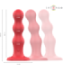 INTENSE - CODY VIBRADOR CON VENTOSA ROJO CONTROL REMOTO
