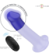 INTENSE - VICTORIA VIBRADOR CON VENTOSA 10 VIBRACIONES AZUL OSCURO CONTROL REMOTO