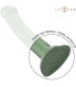 INTENSE - BECCA VIBRADOR CON VENTOSA 10 VIBRACIONES VERDE CONTROL REMOTO