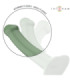 INTENSE - BECCA VIBRADOR CON VENTOSA 10 VIBRACIONES VERDE CONTROL REMOTO