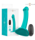 INTENSE - KATIE VIBRADOR CON VENTOSA 10 VIBRACIONES AZUL OSCURO CONTROL REMOTO