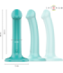 INTENSE - KATIE VIBRADOR CON VENTOSA 10 VIBRACIONES AZUL OSCURO CONTROL REMOTO