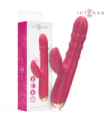 INTENSE - CHLOE VIBRADOR MULTIFUNCIÓN 3 EN 1 ROJO