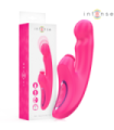 INTENSE - EMI VIBRADOR 13,5 CM MULTIFUNCIÓN 3 EN 1 10 VIBRACIONES ROSA
