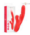 INTENSE - KAROL VIBRADOR MULTIFUNCIÓN EMPUJE & ESTIMULACIÓN & ONDAS ESTIMULADORAS ROJO