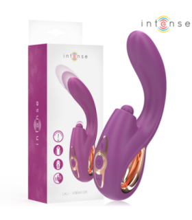 INTENSE - LALI VIBRADOR PUNTO G MULTIFUNCIÓN ESTIMULACIÓN & EMPUJE & VIBRACIÓN MORADO
