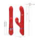 INTENSE - LELE VIBRADOR MULTIFUNCIÓN ROTATORIO & OSCILACIÓN & ESTIMULACIÓN ROJO