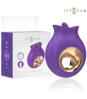 INTENSE - TULI ESTIMULADOR CLÍTORIS 9 VIBRACIONES & 9 OSCILACIONES MORADO