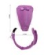 BAILE - TANGA CON VIBRADOR CON CONTROL REMOTO LILA