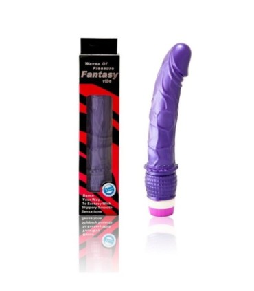 BAILE - WAVES OF PLEASURE VIBRADOR 23 CM MORADO