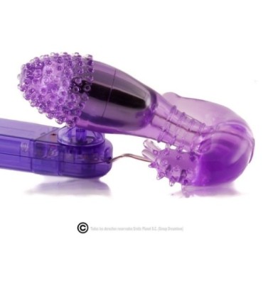 BAILE - ESTIMULADOR LILA VAGINAL Y ANAL CON VIBRACIÓN