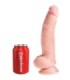 KING COCK - DILDO TRIPLE DENSIDAD 18.4 CM