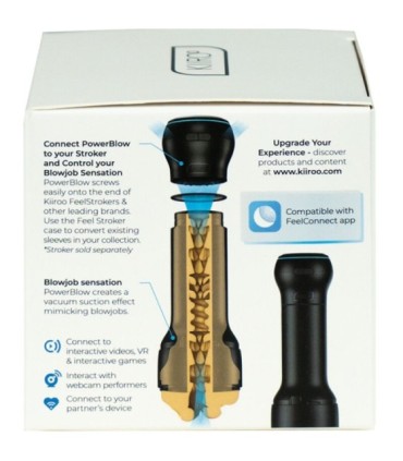 KIIROO - POWERBLOW DISPOSITIVO DE ONDAS ESTIMULADORAS INTERACTIVO