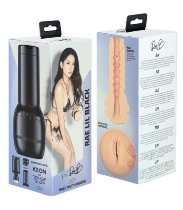 KIIROO - FEEL RAE LIL BLACK STARS COLLECTION STROKERS POWERBLOW COMPATIBLE