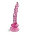 ICICLES - N. 86 DILDO VIDRIO CON VENTOSA