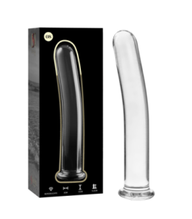NEBULA SERIES BY IBIZA - MODELO 8 DILDO CRISTAL TRANSPARENTE 14.5 CM -O- 2 CM