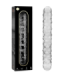 NEBULA SERIES BY IBIZA - MODELO 15 DILDO CRISTAL TRANSPARENTE 18.5 CM -O- 3 CM