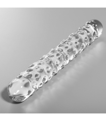 NEBULA SERIES BY IBIZA - MODELO 15 DILDO CRISTAL TRANSPARENTE 18.5 CM -O- 3 CM
