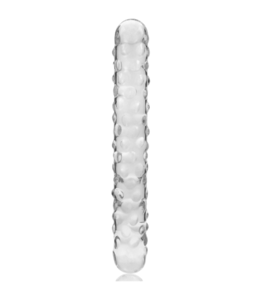 NEBULA SERIES BY IBIZA - MODELO 15 DILDO CRISTAL TRANSPARENTE 18.5 CM -O- 3 CM