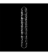 NEBULA SERIES BY IBIZA - MODELO 15 DILDO CRISTAL TRANSPARENTE 18.5 CM -O- 3 CM