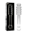 NEBULA SERIES BY IBIZA - MODELO 20 DILDO CRISTAL ROSA 20.5 CM -O- 3 CM