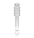 NEBULA SERIES BY IBIZA - MODELO 20 DILDO CRISTAL TRANSPARENTE 20.5 CM -O- 3 CM