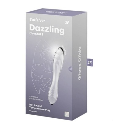 SATISFYER - DAZZLING CRYSTAL TRANSPARENTE