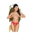 PENTHOUSE - NAUGHTY VALENTINE TANGA ROJO L/XL