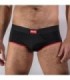 MACHO - MS24R CALZONCILLO BRIEF DARK ROJO S